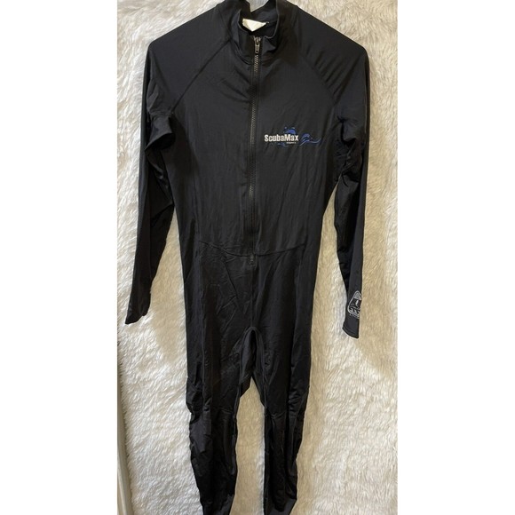 Scuba Max 6.0 Small Black Lycra Wet suit Dive Long Sleeves Full Length - Picture 1 of 5